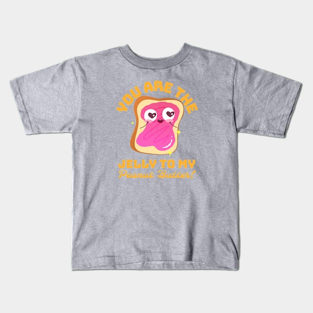 Best Friends Jelly Kids T-Shirt by LM's Designs